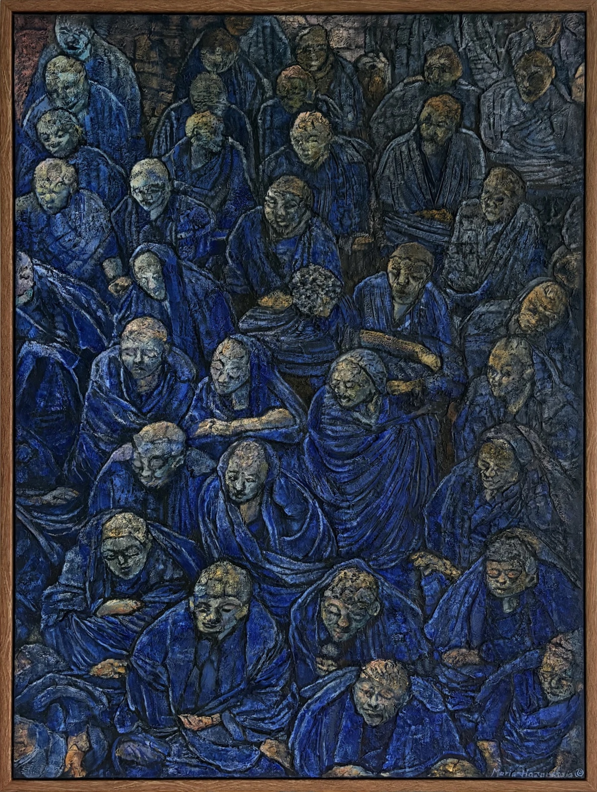 The Lord of Lapis Lazuli, full framed painting